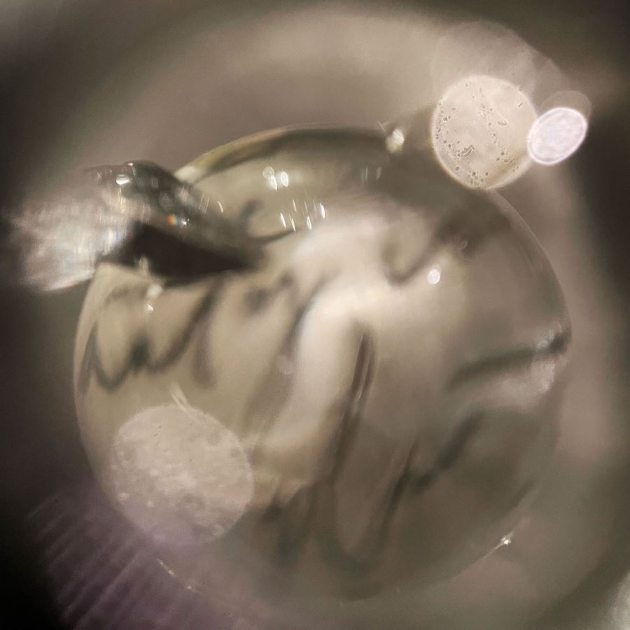 Anello 'Solis' in argento con cristallo di rocca e zirconi SOLIS | AN CABARG RIP AGN ZIRC BIA